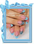 Blue nails