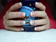 Best Nails - Téli francia gél lakk