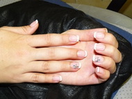 Az új manicure tip használatával