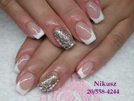 Arany fehér köves francia