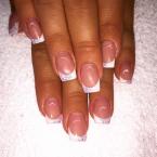 Francia csillámporral diszítve 