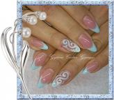 Best Nails - Blue nail