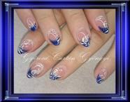 Best Nails - Blue nail