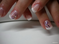 Best Nails - fehér francia