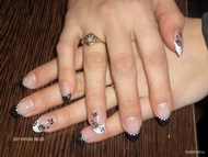 Best Nails - Fekete rozsa