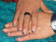 Best Nails - Fekete rozsak