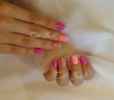 porcelán géllakkal