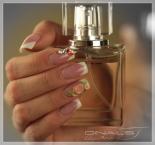 Best Nails - Zselés francia porcelán virággal