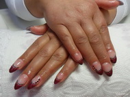 Best Nails - csillámos véggel