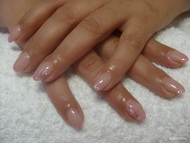 Best Nails - csillámos véggel