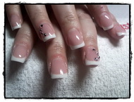 Best Nails - sima francia porcelánból