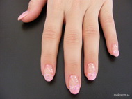 Best Nails - rózsaszin francia