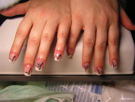 Francia egyszerű díszítéssel 2