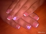 Lenövésmentes francia körömerősítés