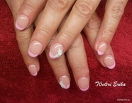 Zselés porci virággal