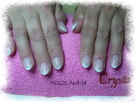 Francia csillám vonallal