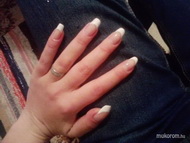 saját körmöm francia