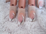 Francia pezsgőszín csillámmal