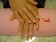 Best Nails - Narancs francia
