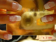 Best Nails - Tip+Zselé, porcelán díszítéssel