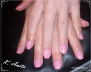 Best Nails - Rózsaszín gel lac