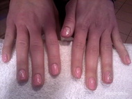 Best Nails - rózsaszín gel lac