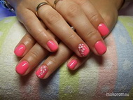 Neon rózsaszín gél lac