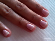 Csillámos francia vég