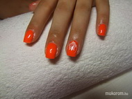 Neon narancssárga gél lac