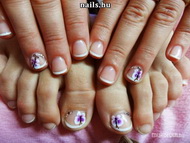 Gel lac akrillal kézre lábra