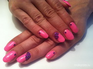 Best Nails - neon rózsaszín géllak