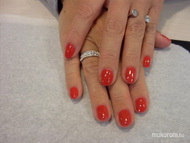 Best Nails - piros gél lakk