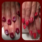 Pirosak bordók egyszerűen