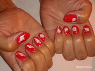 piros gél lakk
