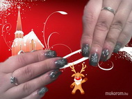 Karácsonyi gél lakk