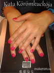 pink gél lakk