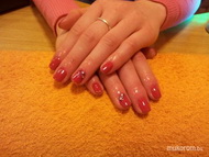 Puncs hybrid lakk swarovski