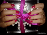 karácsonyi épített gel lack