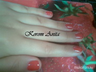 Ferrari piros gél lakk