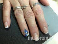 Best Nails - kék lepke