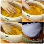 Paraffinos kézápolás a bársonyosságért