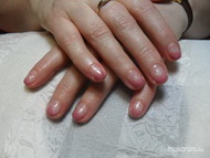 kellemes szolid színátmenetes gel lakk