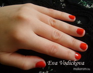 ferrari piros Gel Lakk