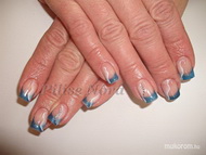 lakkzselé zselés festéssel díszítve