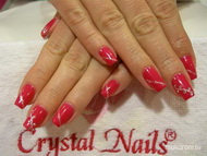 Pink Gel Lac ezüstösen