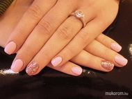 rózsaszín csillám