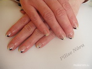 lakkzselé zselés festéssel