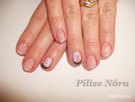 lakkzselé akrilfestéssel