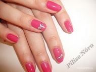 lakkzselé akrillal festve