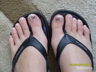 gél lakk lábra akrillal